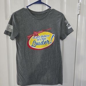 Womens Grunt Style Heather Gray T-Shirt